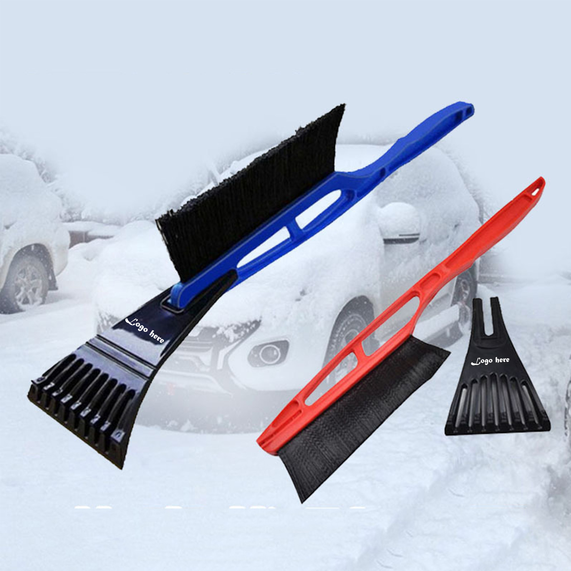 Dual-Function Ice & Snow Brush Handle 4