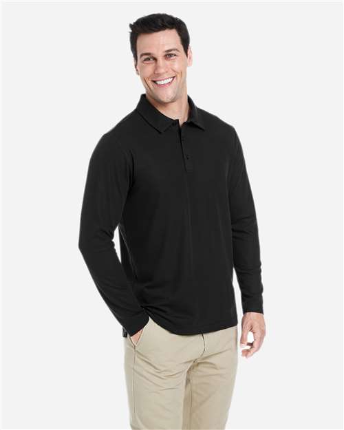 Men's Fusion ChromaSoft™ Long Sleeve Pique Polo - CE112L 11