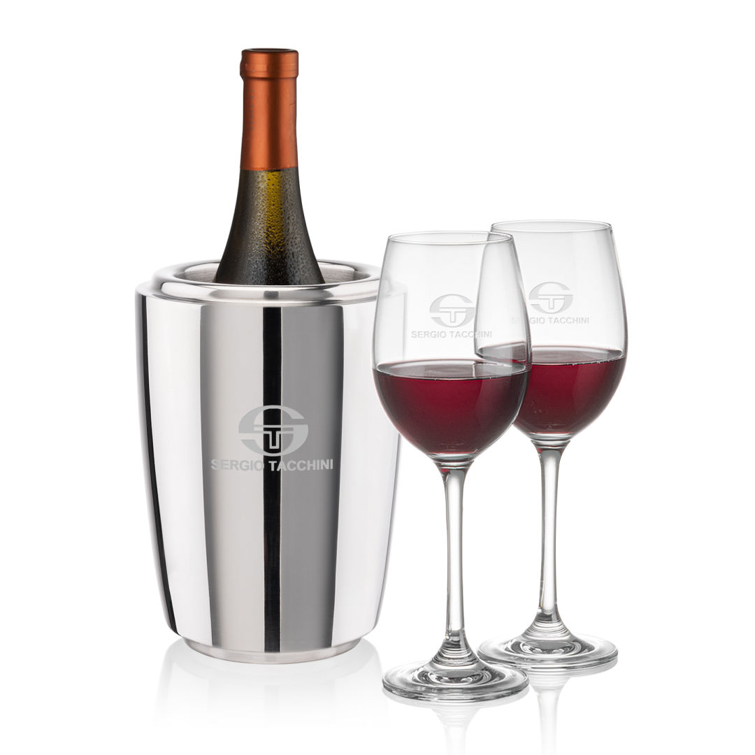 Pescara Wine Cooler & Burlington Wine Set