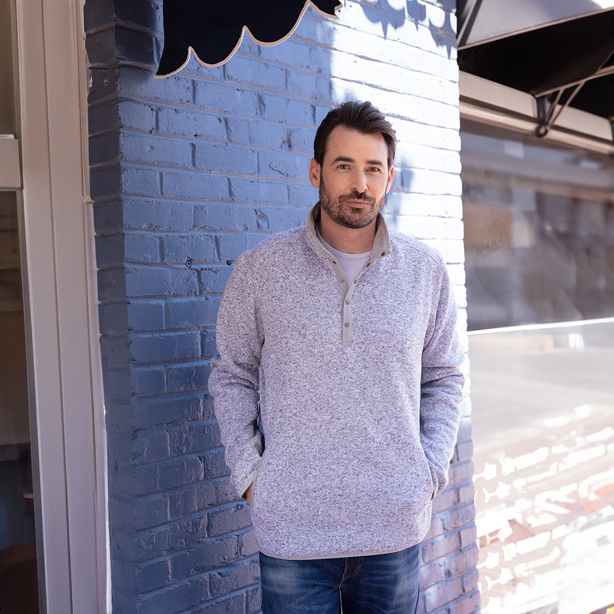 Men's Casa Sweater Fleece Pullover, custom hoodie or sweatshirt with logo imprint 7