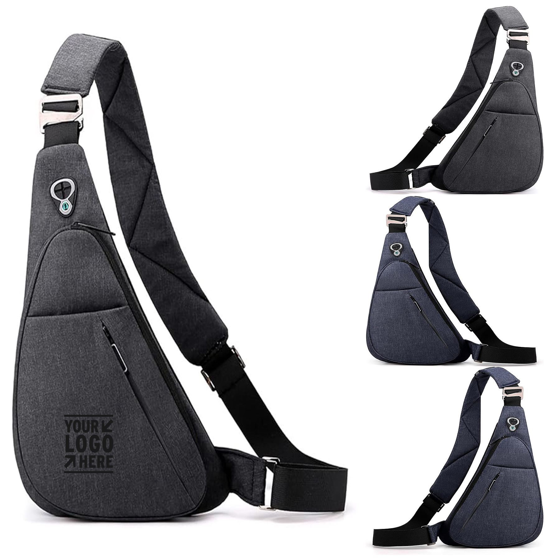 Small Waterproof Shoulder Backpack Anti-Thief Crossbody Chest Daypack Personal Pocket Sling Bag