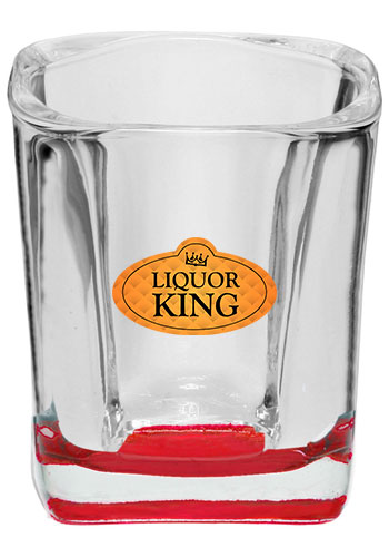 2 oz. Square Shot Glasses 16