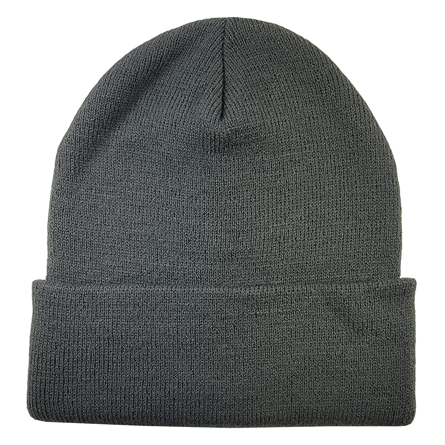 Knit Roll Cuff Beanie Cap 3