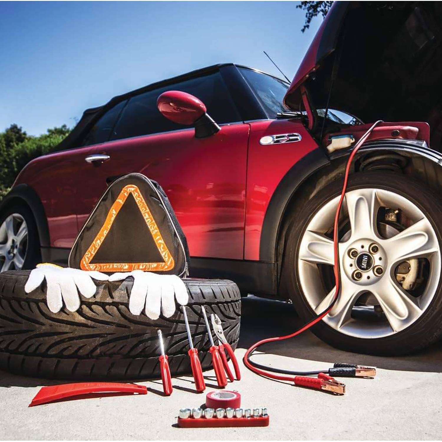 Portable Car Emergency Driving Kit 5