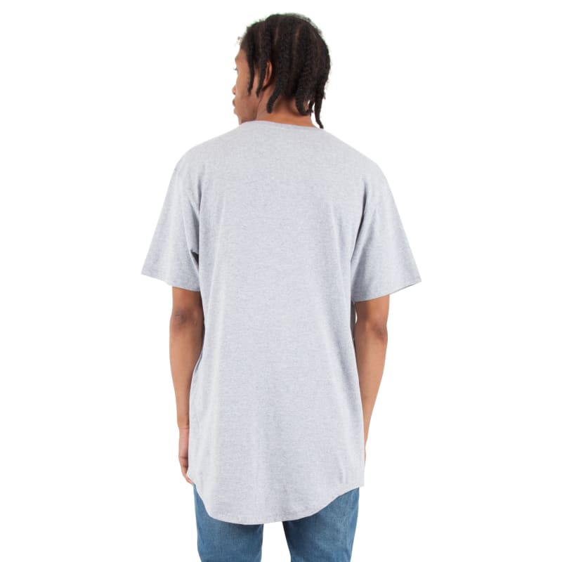 Shaka Wear Adult Curved Hem Long T-Shirt 40