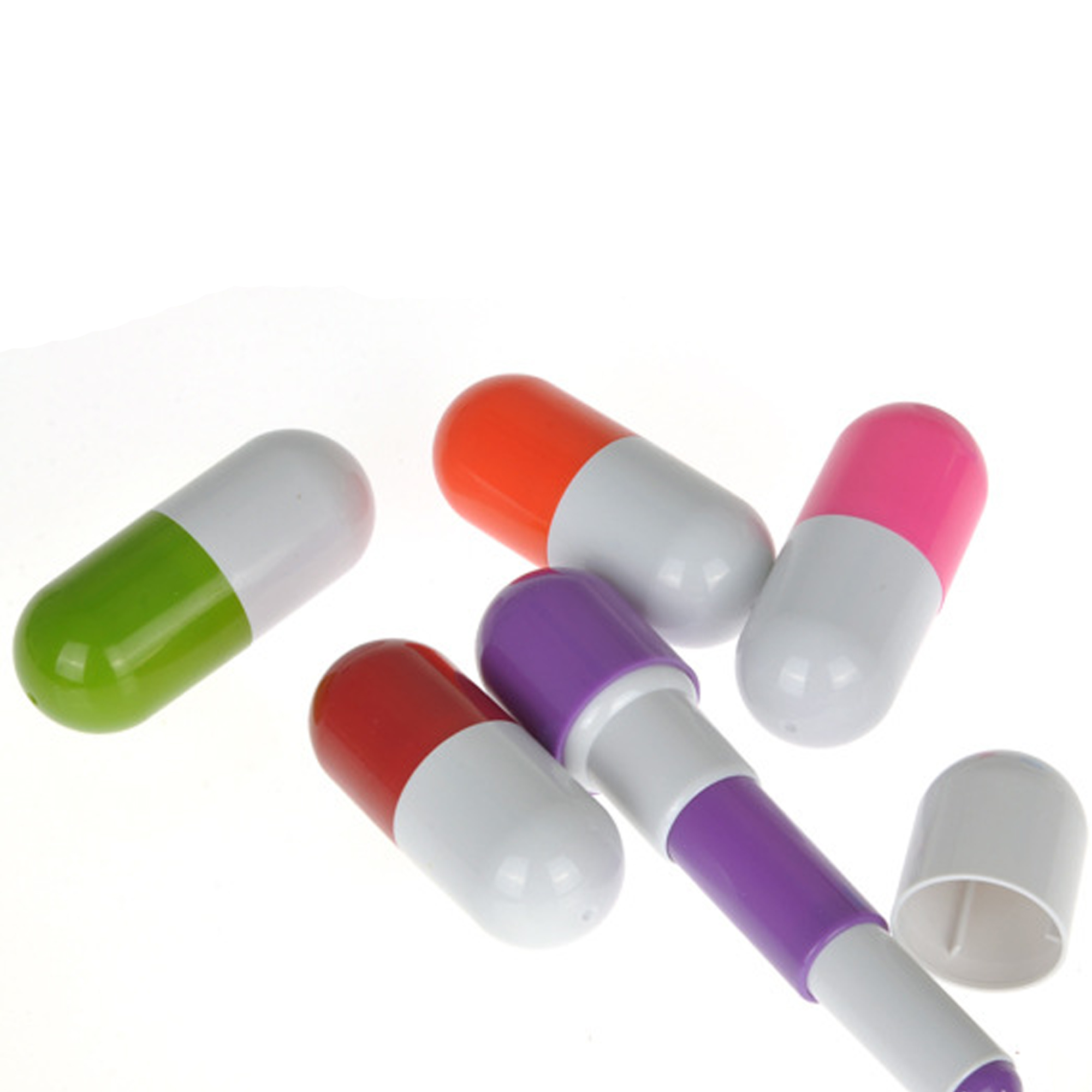 Pill Shaped Ballpoint Pen 2