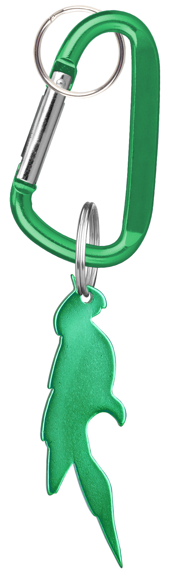 Parrot Shaped Bottle Opener Key Holder and Carabiner 3