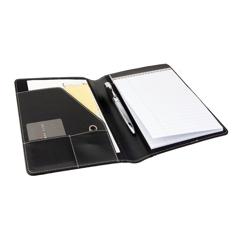 Concord Black Leather Junior Padfolio 1