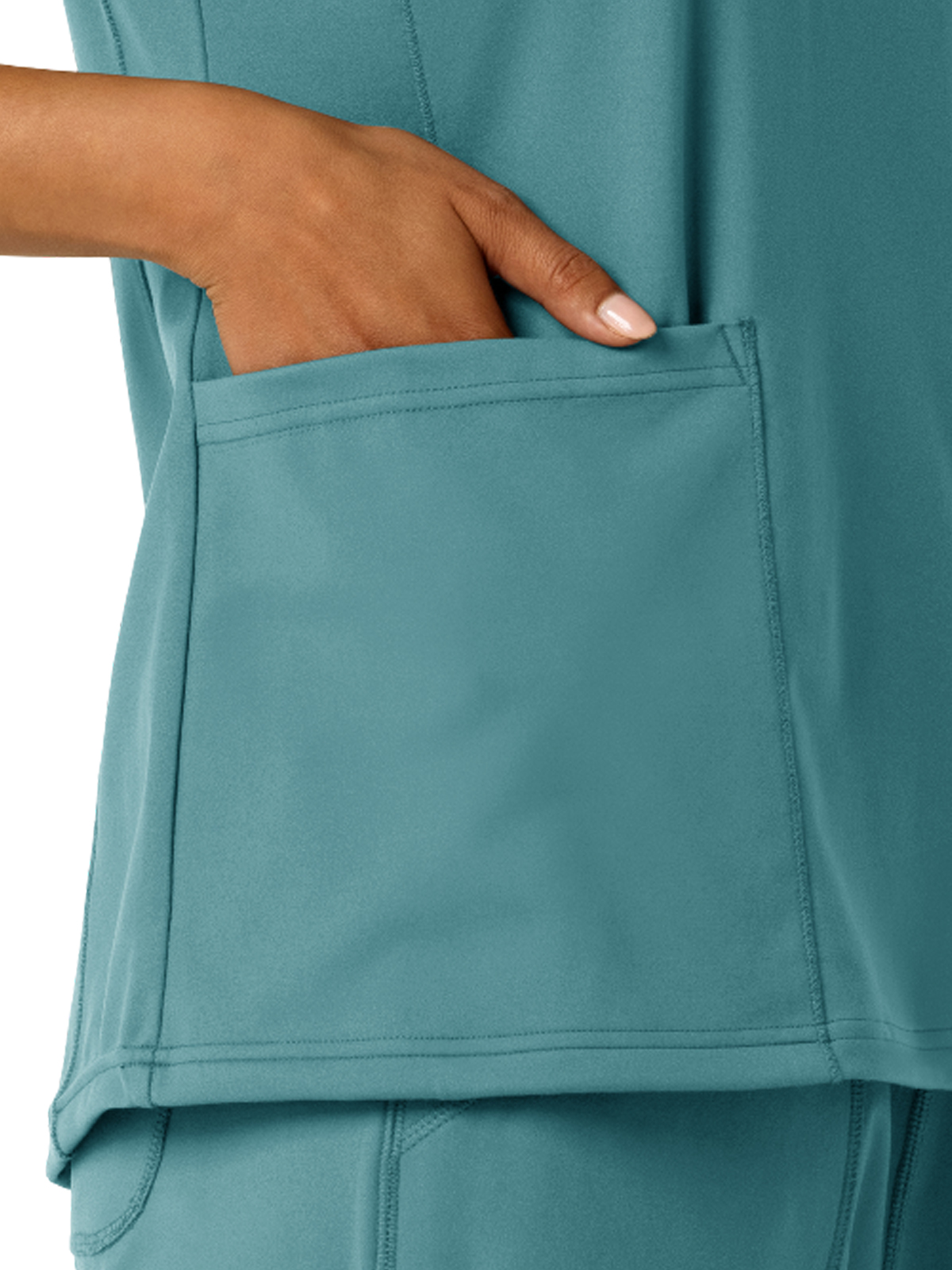 Wink - Renew Knit - Women's Two-Pocket V-Neck Scrub Top 23