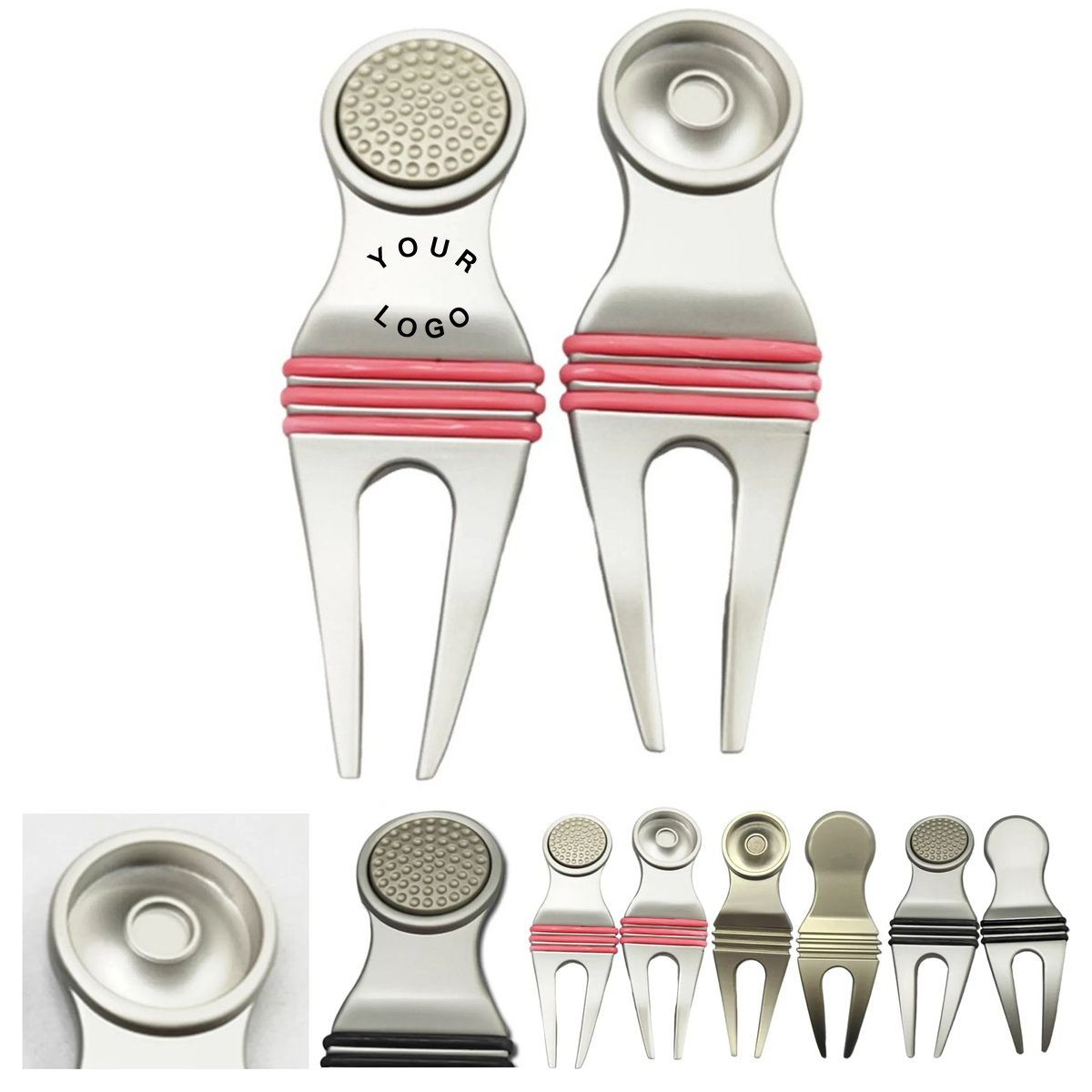 Durable Alloy Golf Green Divot Tool 3