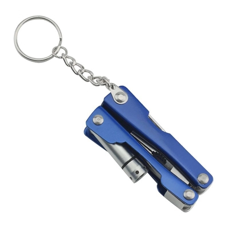 Multi-function Folding Tools Keychain 10