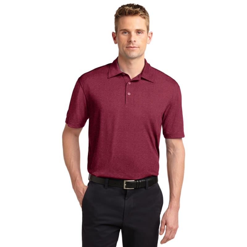 Sport-Tek Heather Contender Polo. 41
