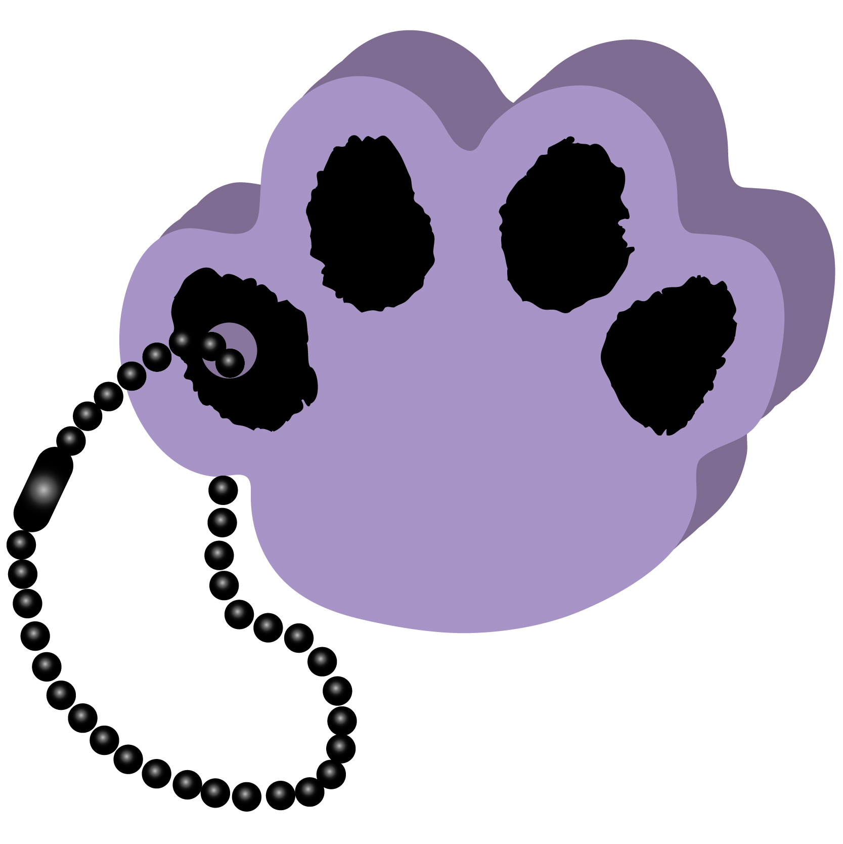 Paw Key Tag 15