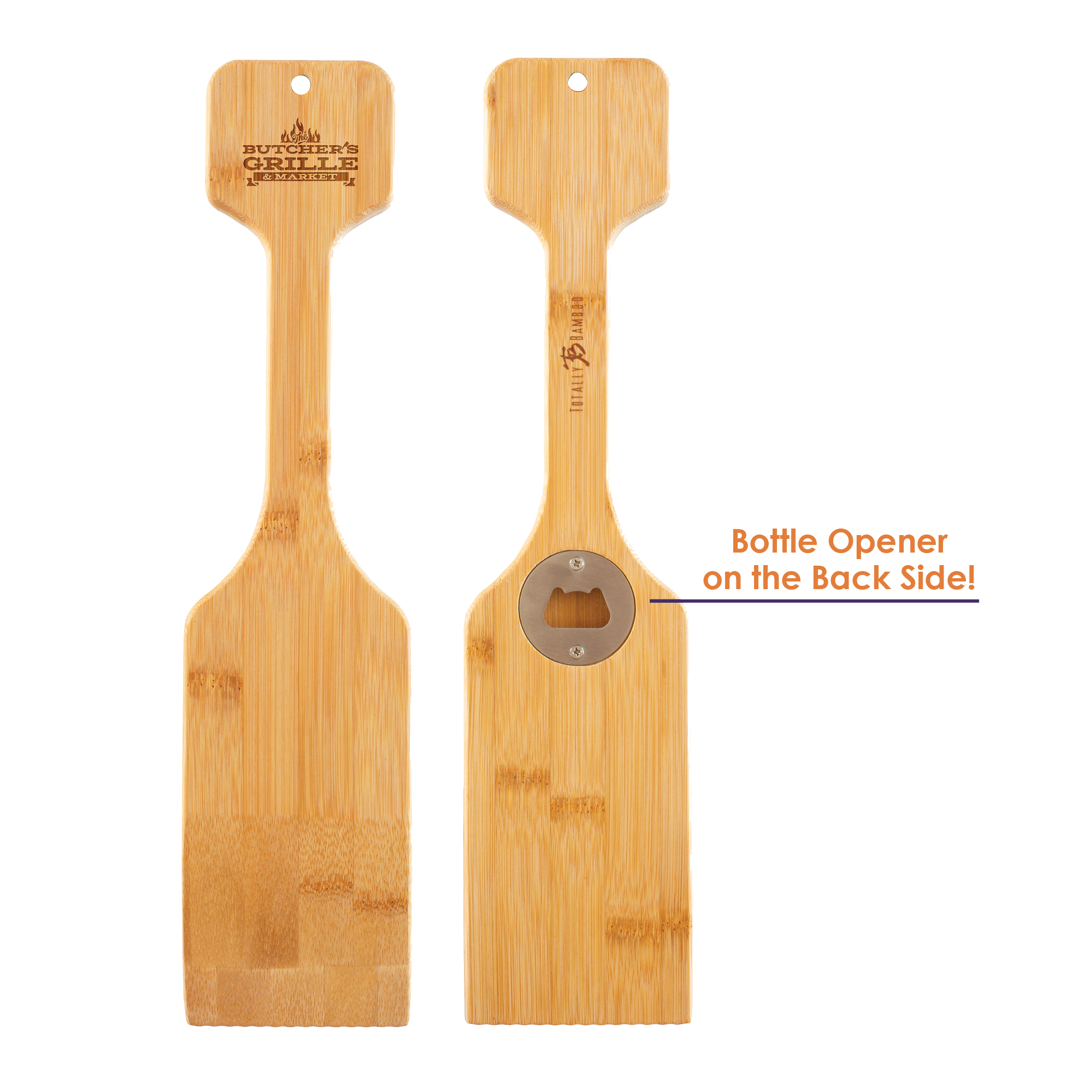 BBQ Grill Scraper w/ Bottle Opener 6
