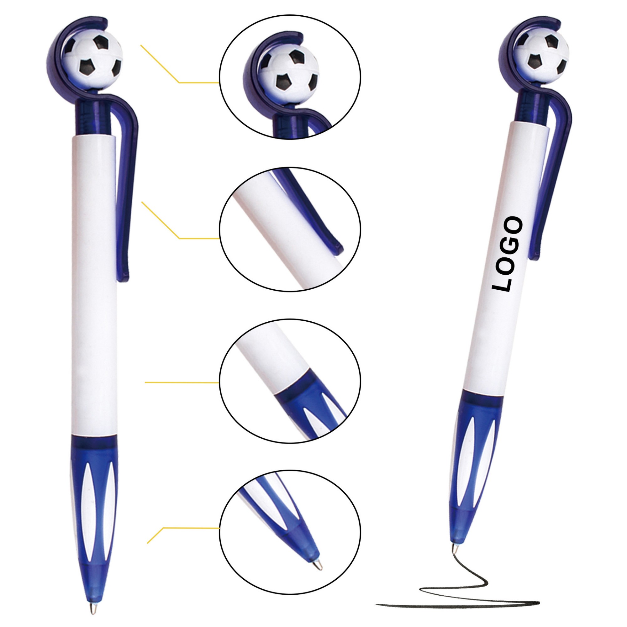 Soccer Shape Ballpoint Pens 5