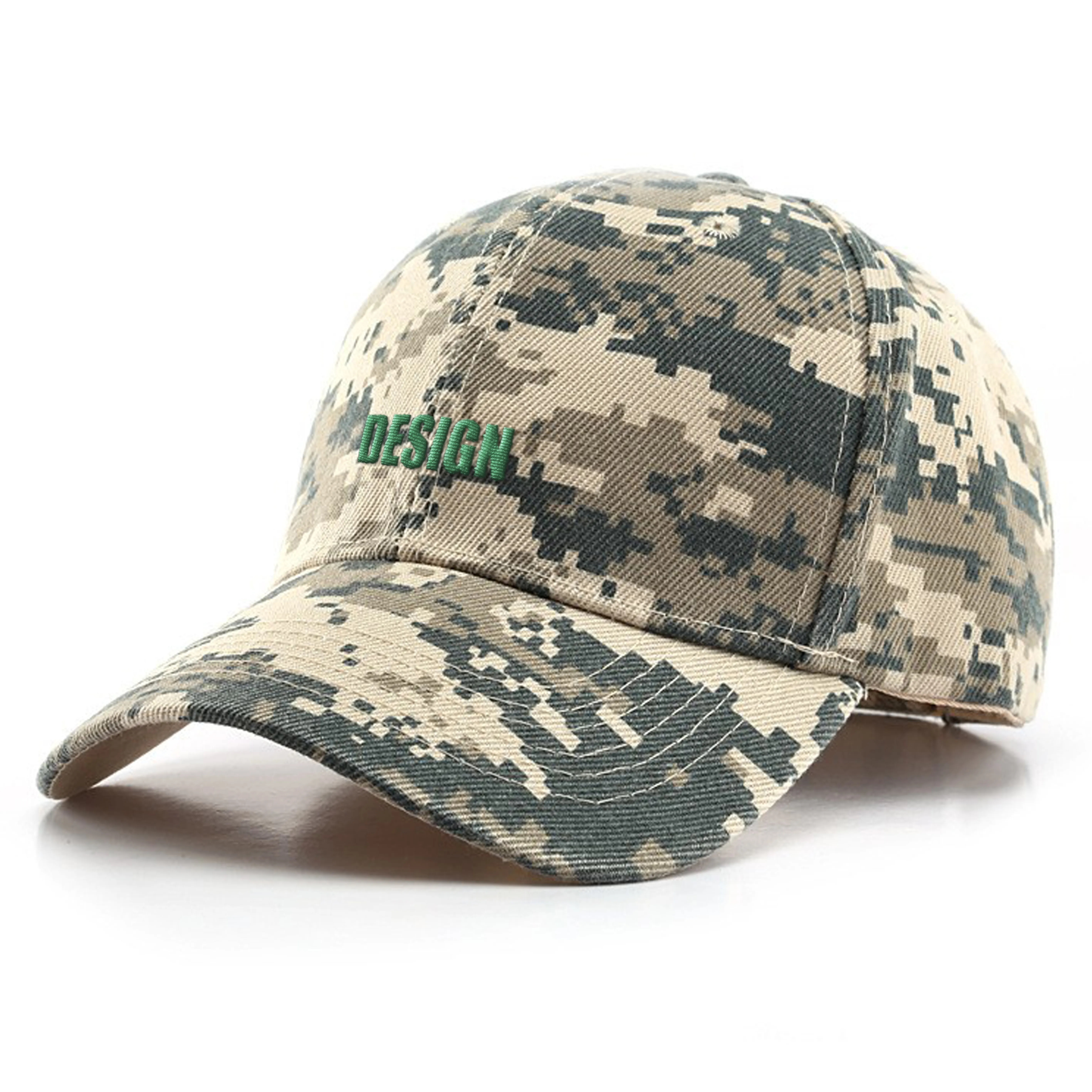 Digital Camo Baseball Cap 1