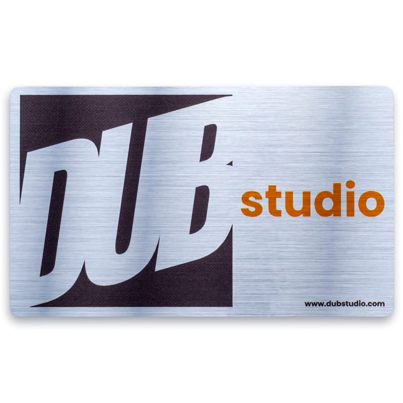 Brushed Aluminum Stickers 6