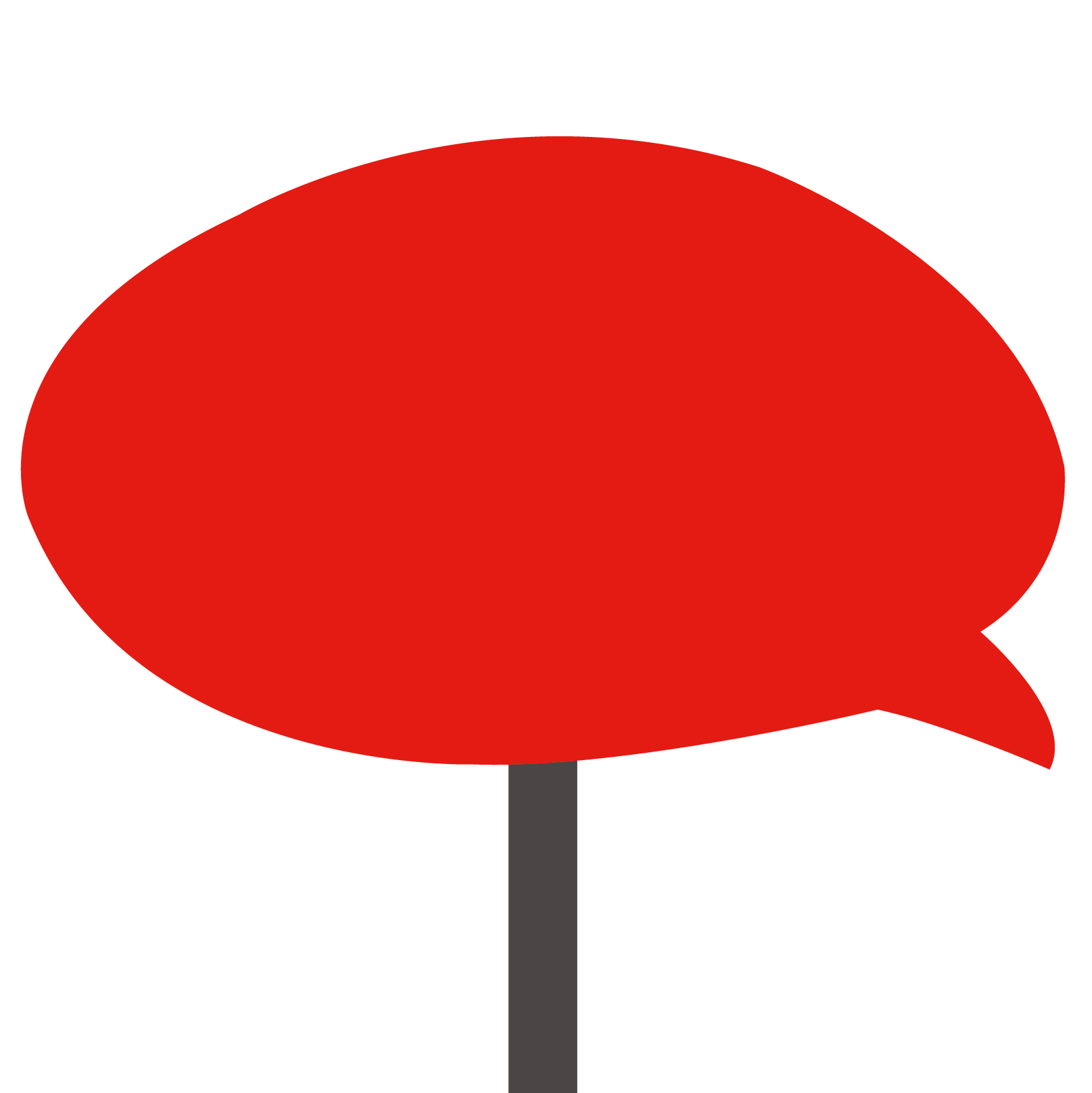 Speech Bubble Topper 15