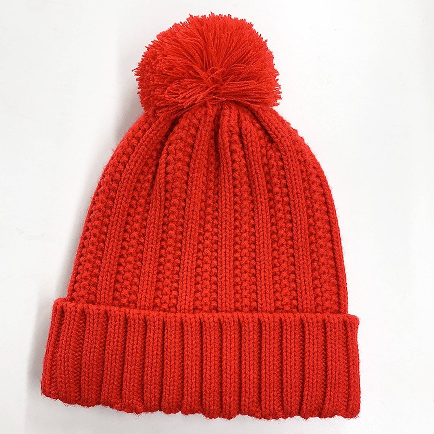 Custom Warmth Hairball Knitted Hat 4