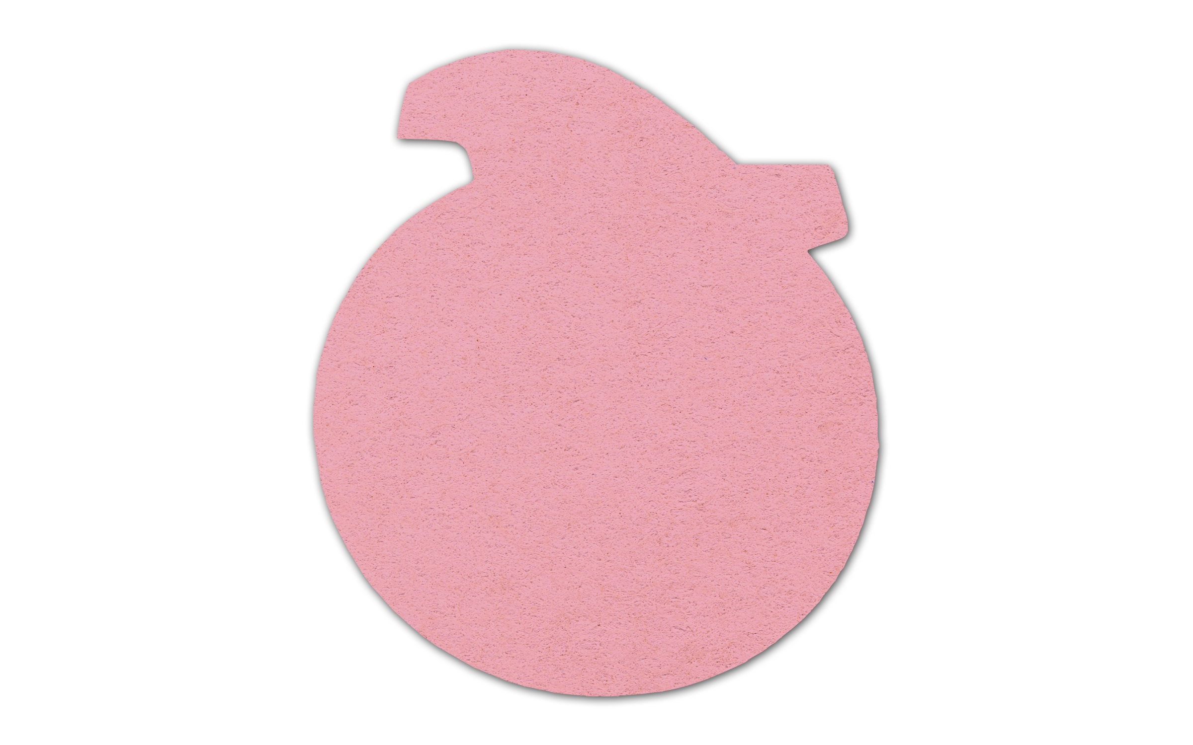 Peach Compressed Sponge 4PC 6