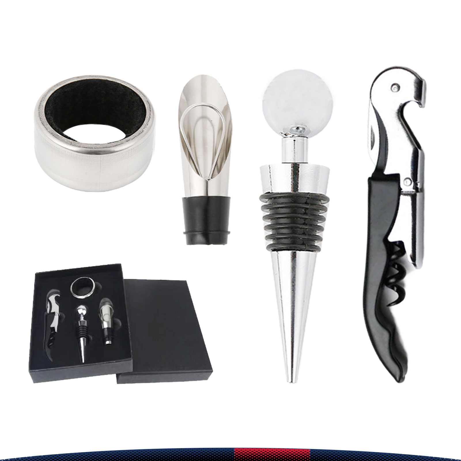 4-Piece Wine Opener Set 3