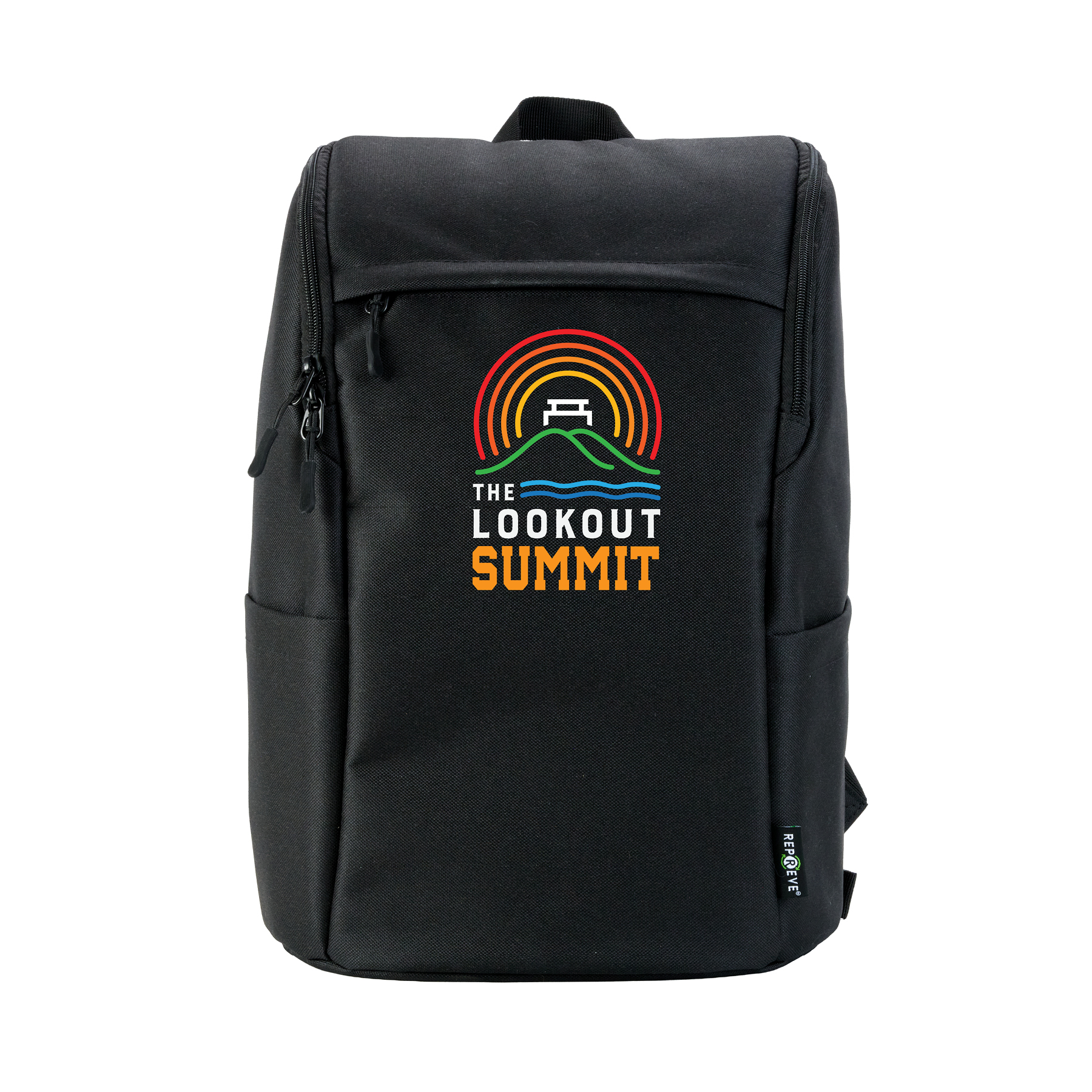 Coral Repreve® RPET 20-Can Backpack Cooler 1