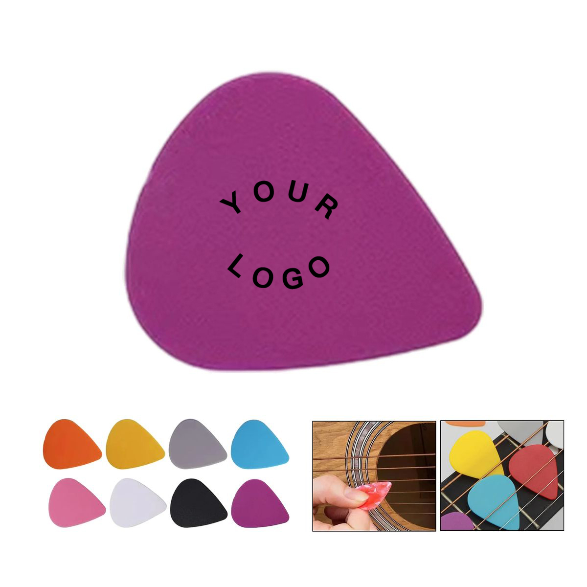 Durable 0.75mm Guitar Picks with Smooth Grip Surface 2