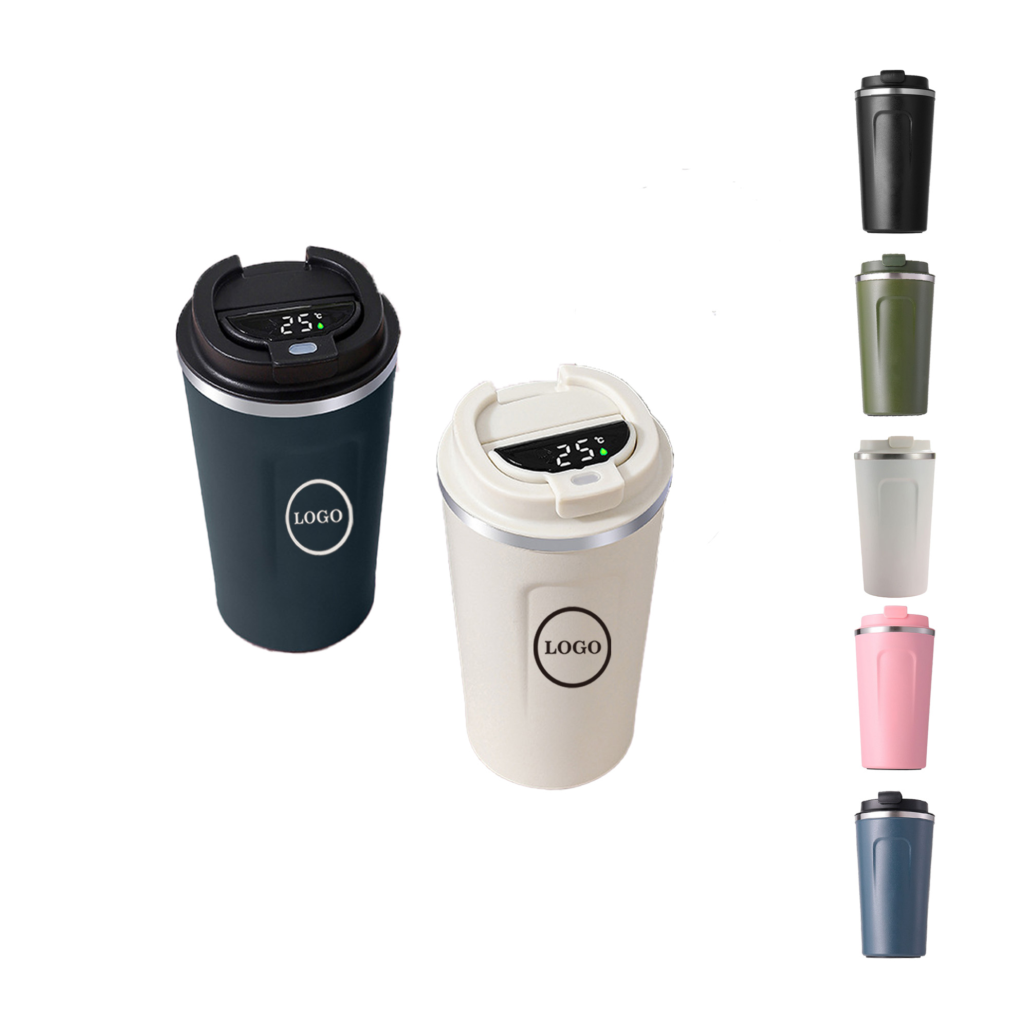 17oz Smart Stainless Steel Coffee Tumbler 1