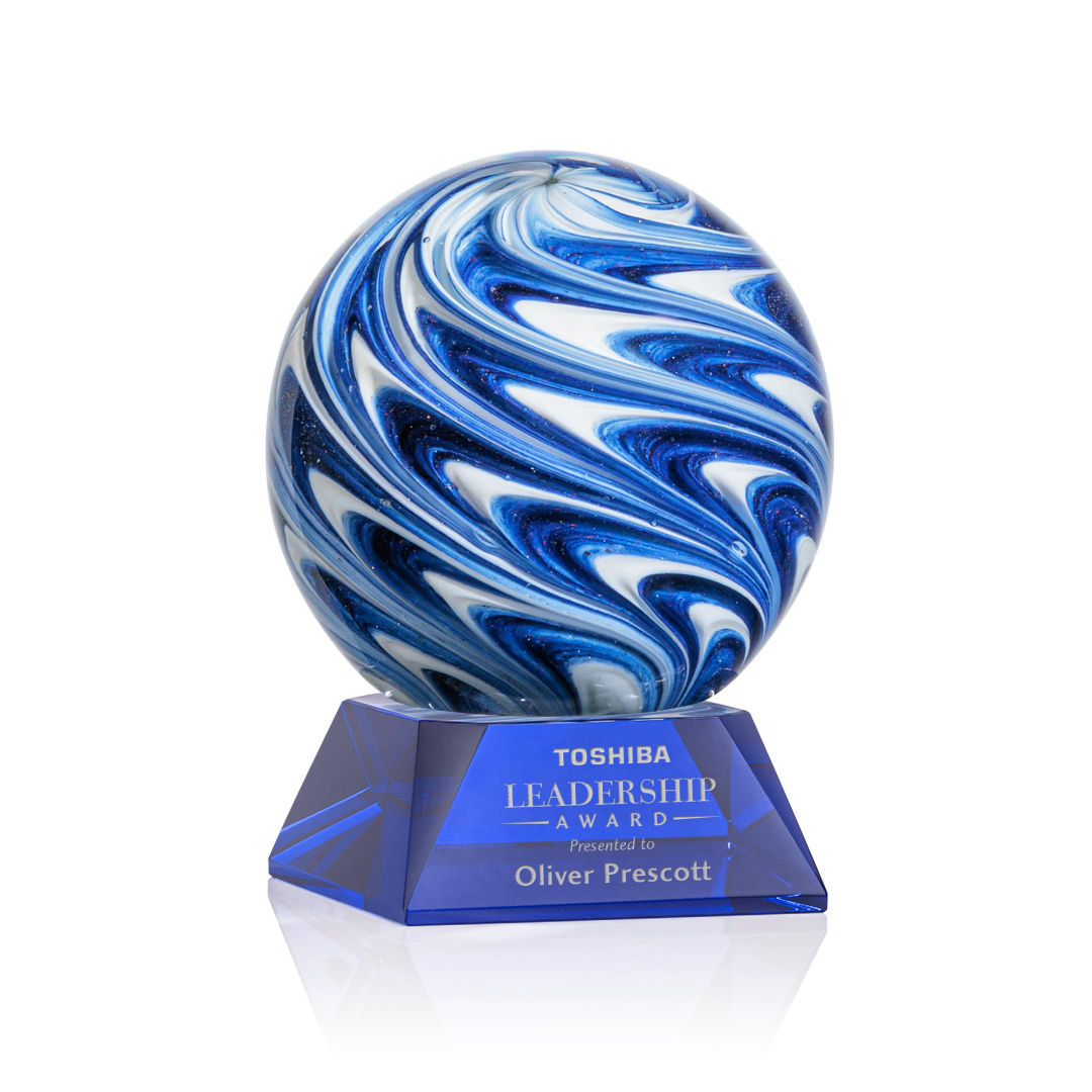 Naples Award on Sheffield Base - Blue 2