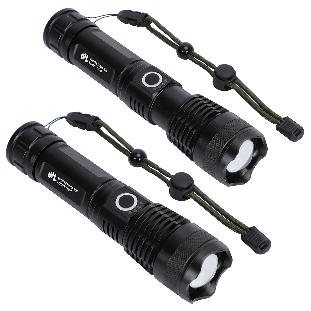 Best Buddy Tools ® Zoom Rechargeable Aluminum Telescopic-Focus LED Flashlight 5
