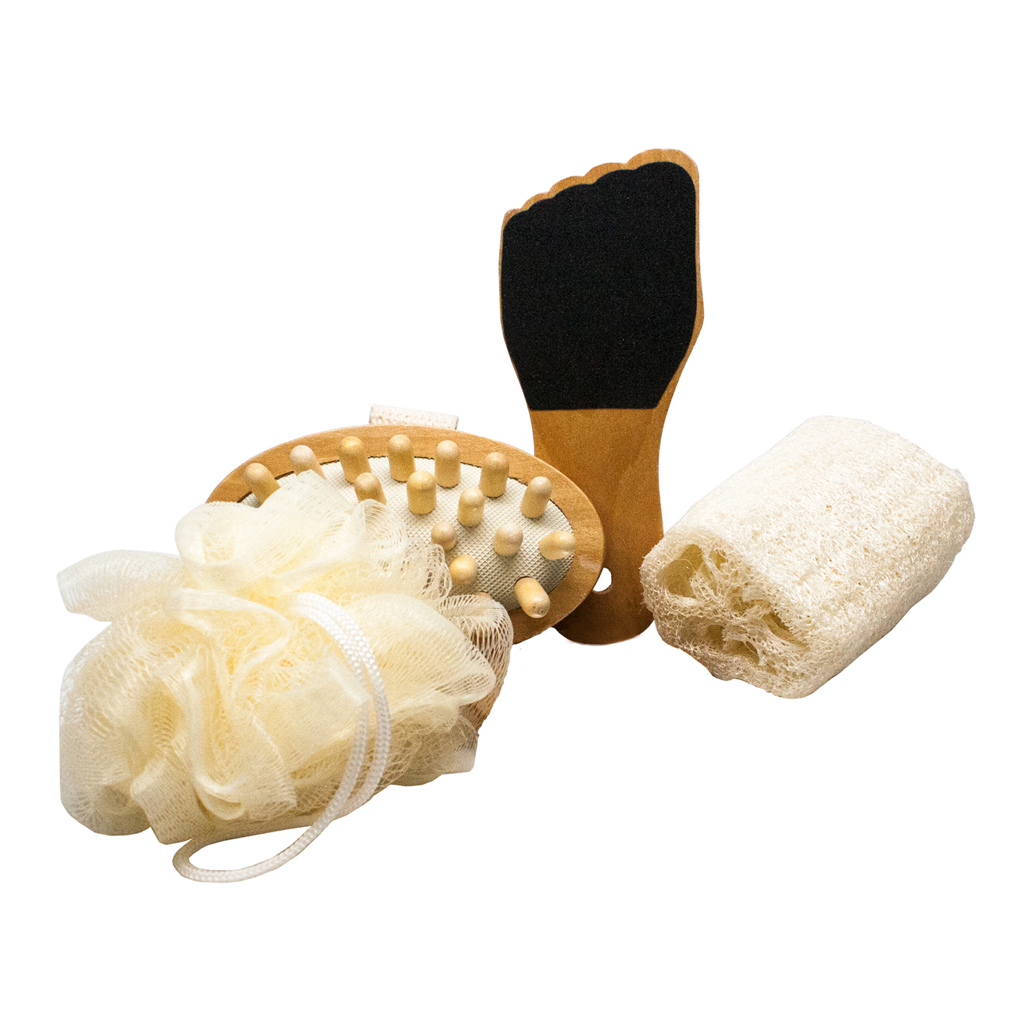 Jute Bath & Spa Accessory Kit 4