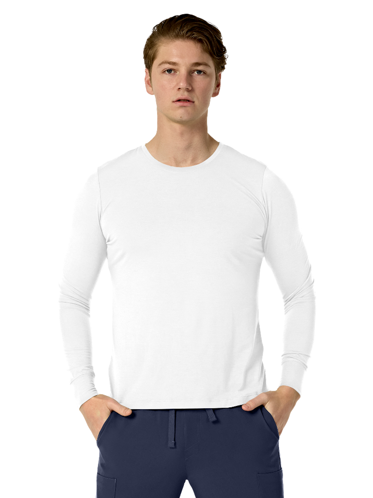 Parkley Subscrubs - Men's Crew Neck Long Sleeve Tee