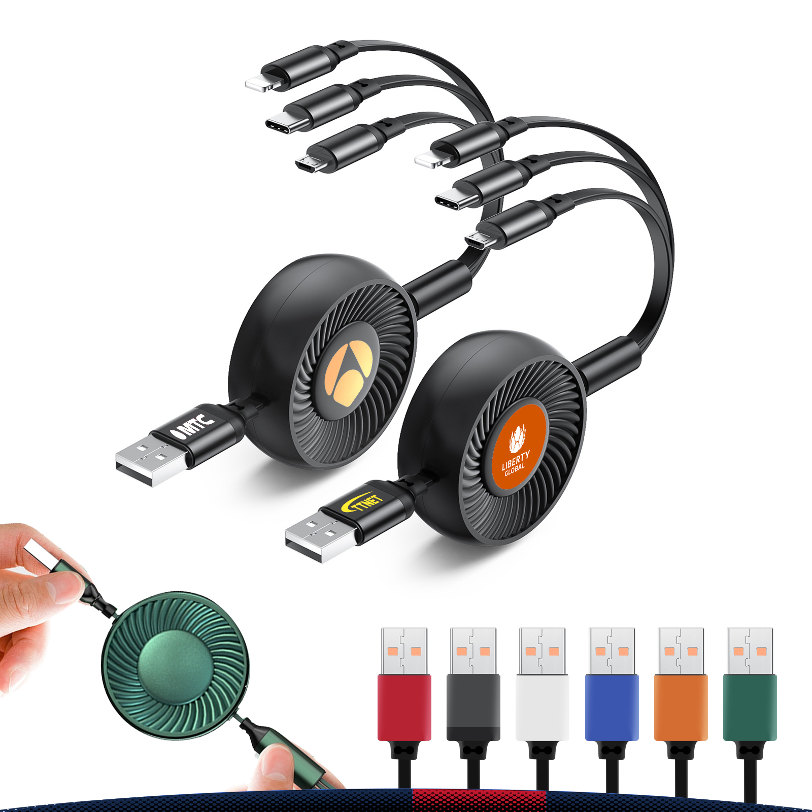 Twin 3in1 Charging Cable 8