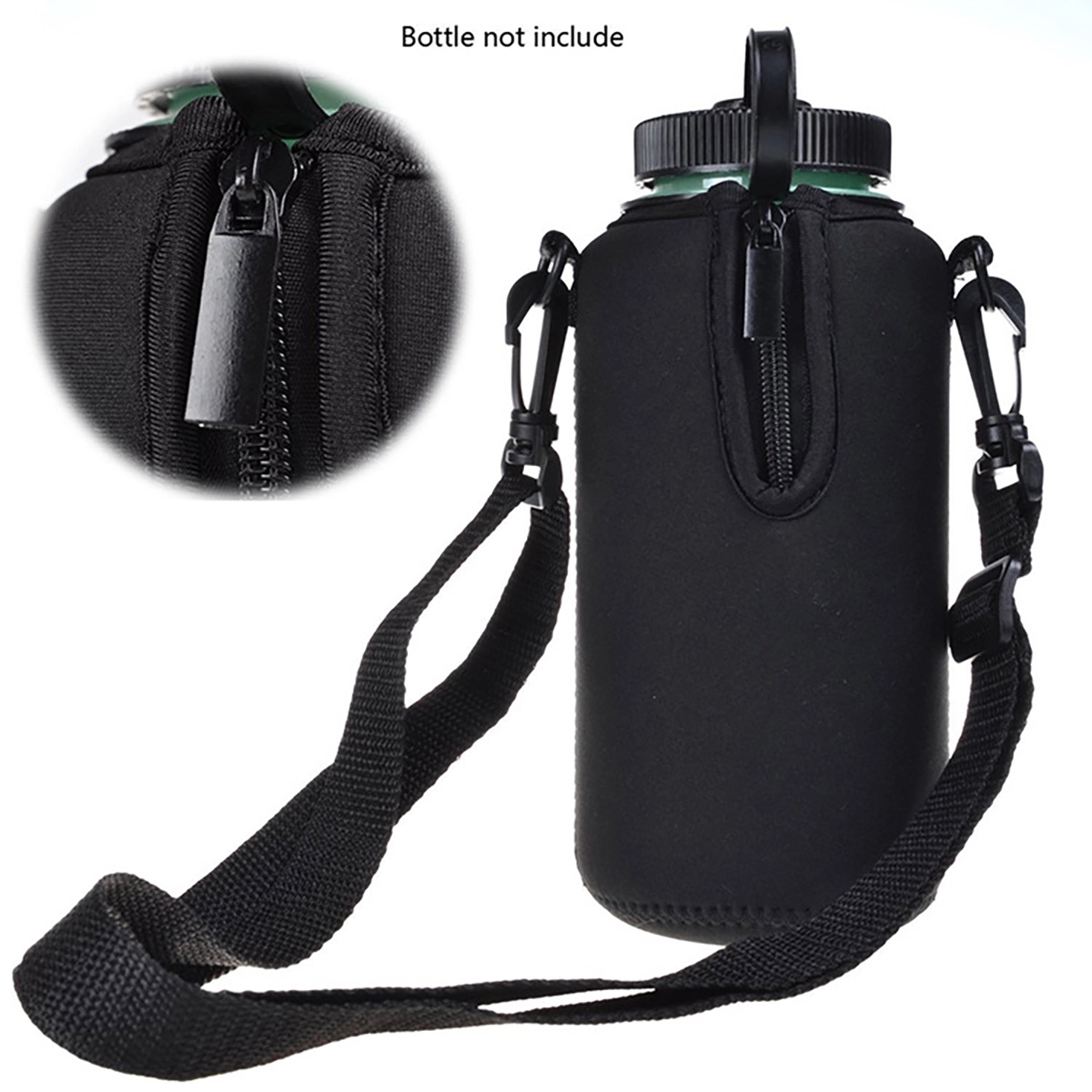 Neoprene Water Bottle Carrier With Strap 3