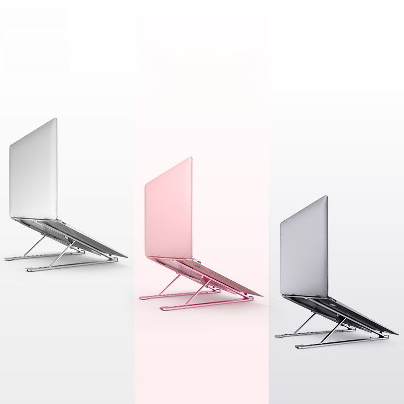 Adjustable Computer Riser Aluminum Ergonomic Desktop Holder ---- 14" to 17.3" 3