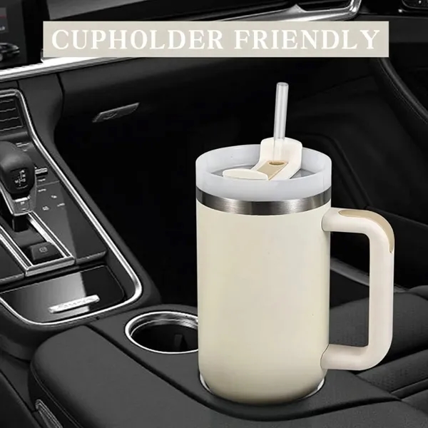 Stainless Steel Vacuum Insulated Tumbler with Lid and Straw 6