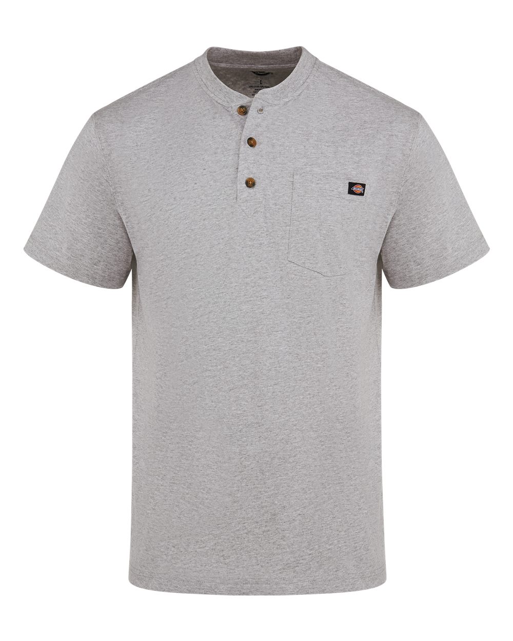Men's Heavyweight Traditional Short Sleeve Henley - WS51 1