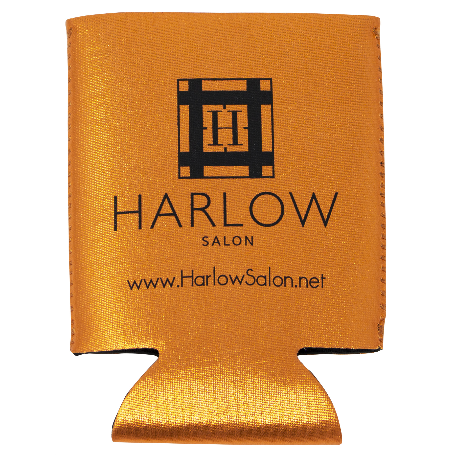 Metallic Neoprene Collapsible can cooler