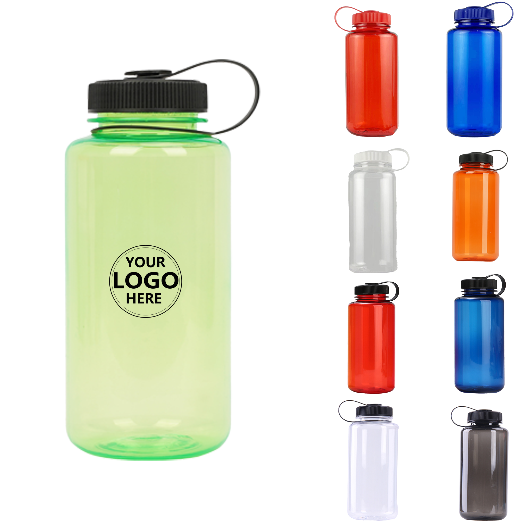 Lightweight PP & PS Water Flask 6