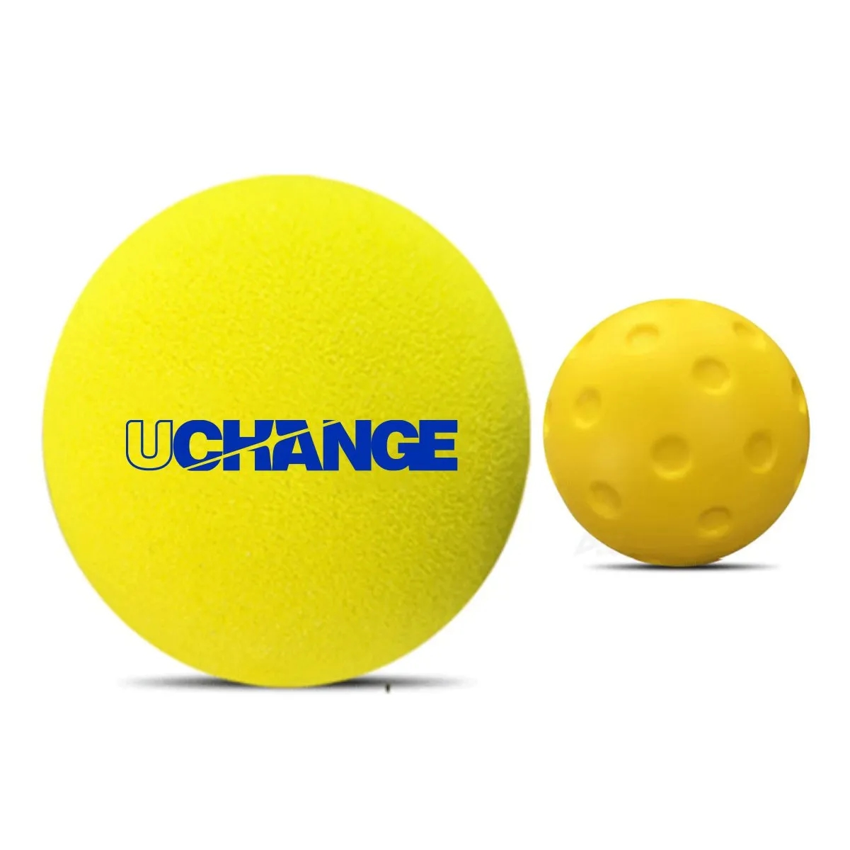 Quiet Foam Pickleball Practice Balls 74mm PU 3