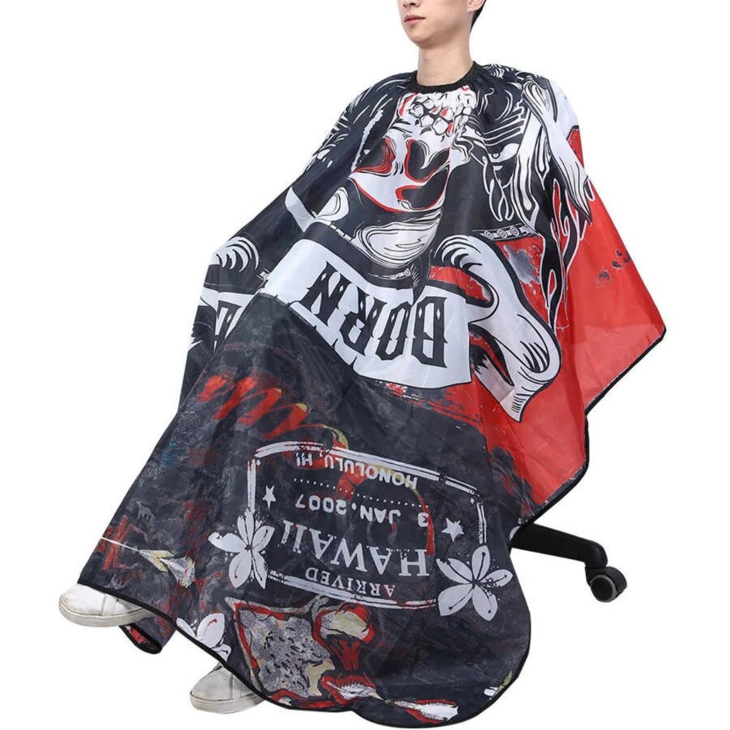 Sublimation Barber Cape Saloon Aprons 4
