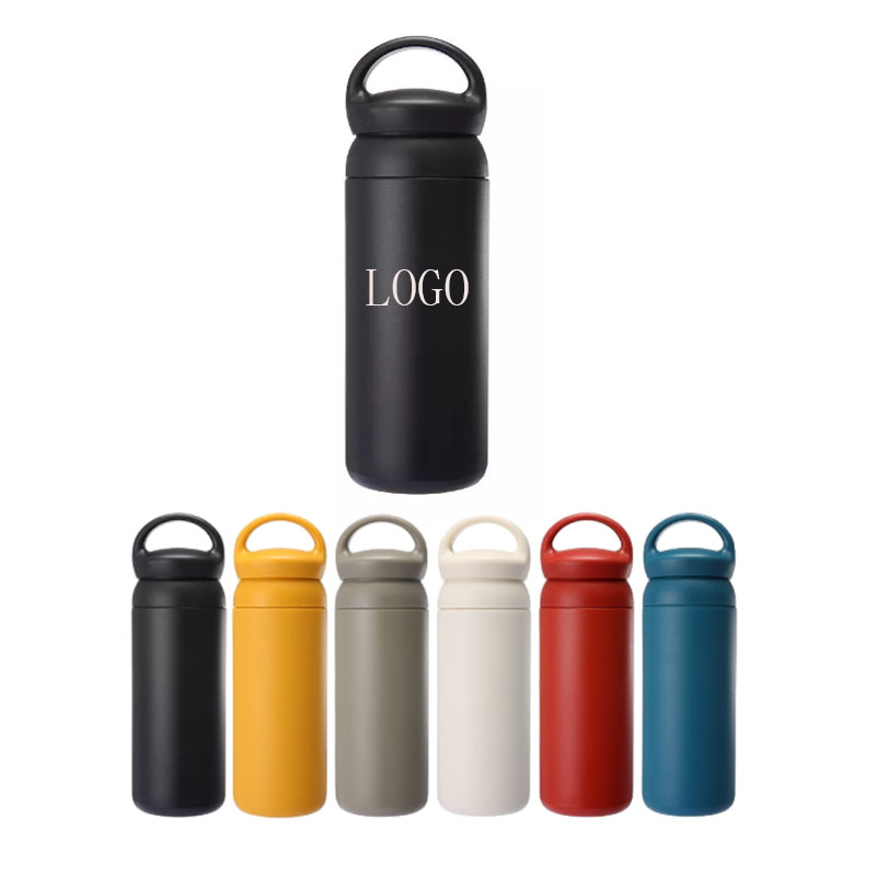 17 oz Stainless Steel Travel Water Bottle W/ Handle 1
