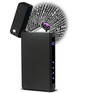 Electric Arc Lighter With Love Message Shadow And USB Charging 3