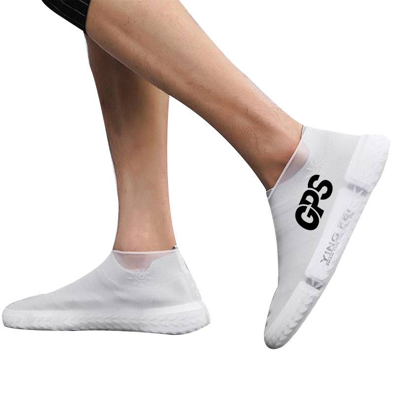 8 1/4 " Reusable Shoe Covers Silicone Waterproof 2