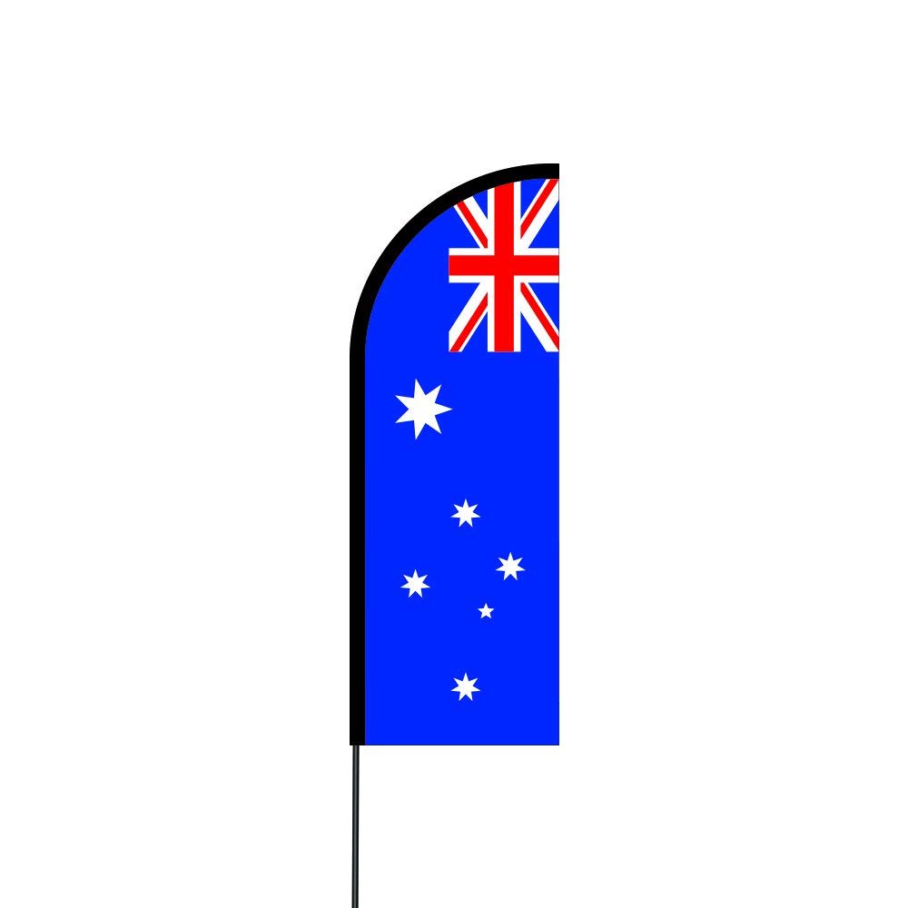 Australia Flag Kit Hardware 17' Feet Feather Flag Sign Outdoor Banner 2