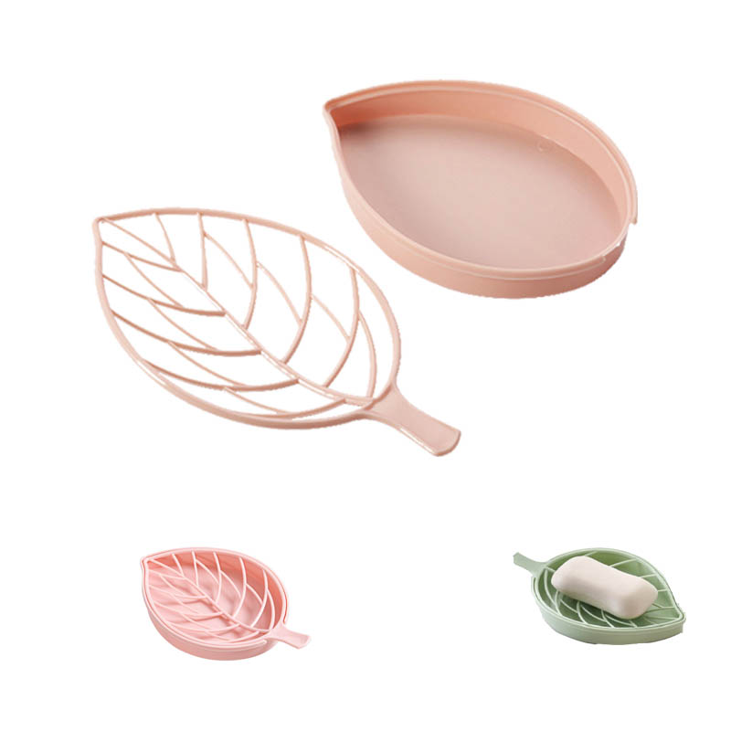 Creative Leaf-Shaped Soap Dish Holder 2