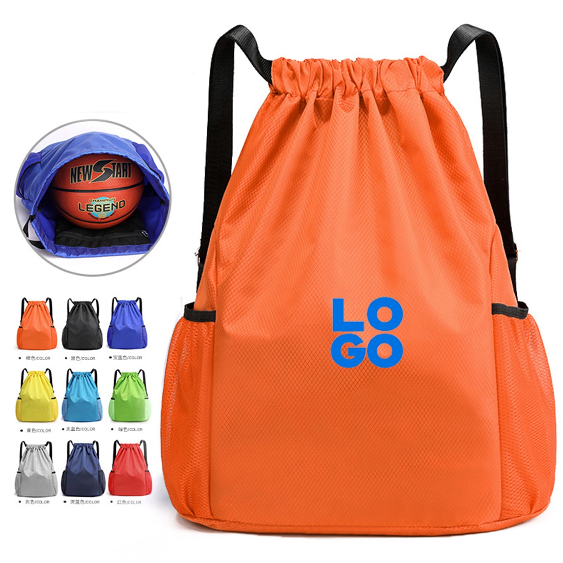 Nylon Drawstring Backpack 2