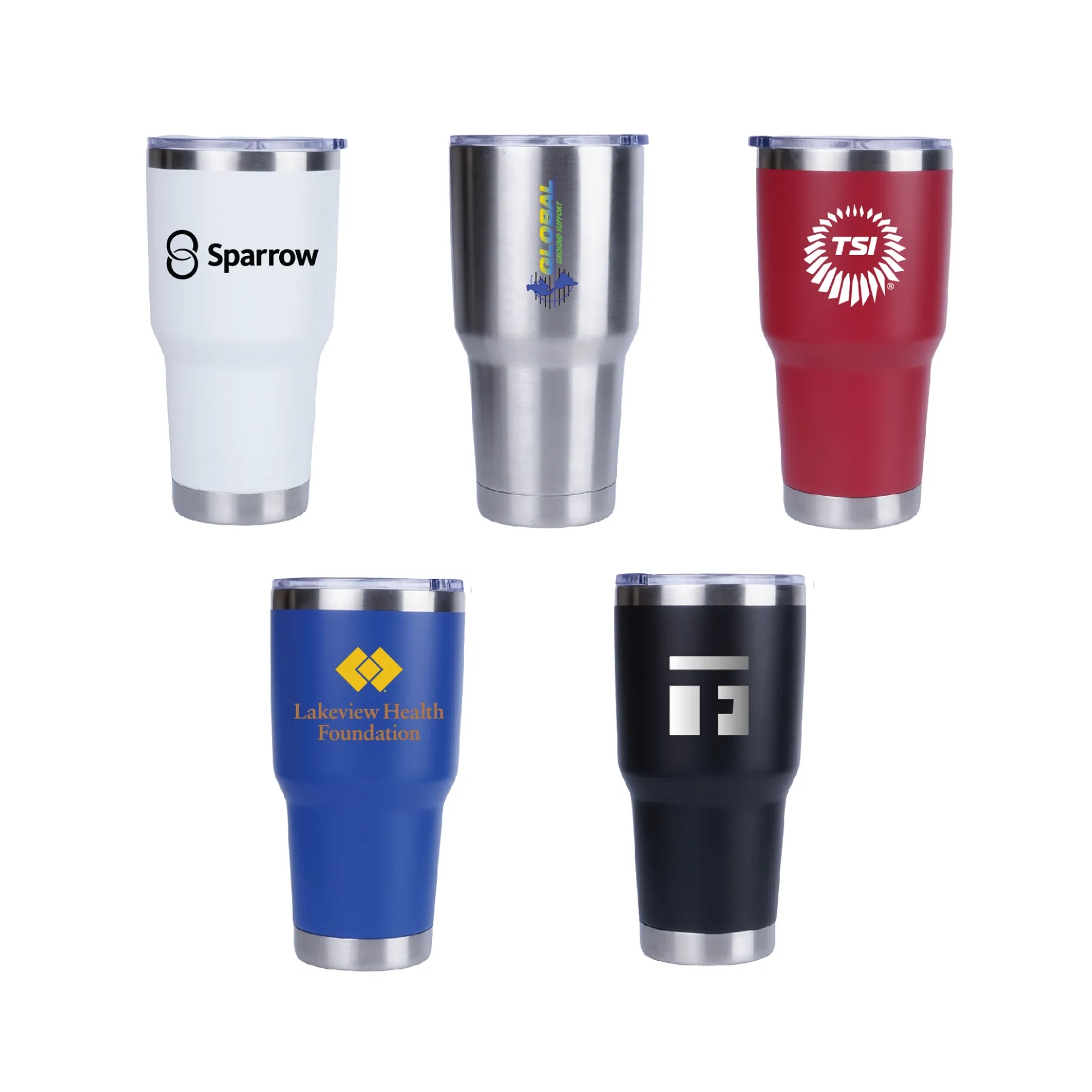 30oz Double Wall Stainless Vacuum Tumbler