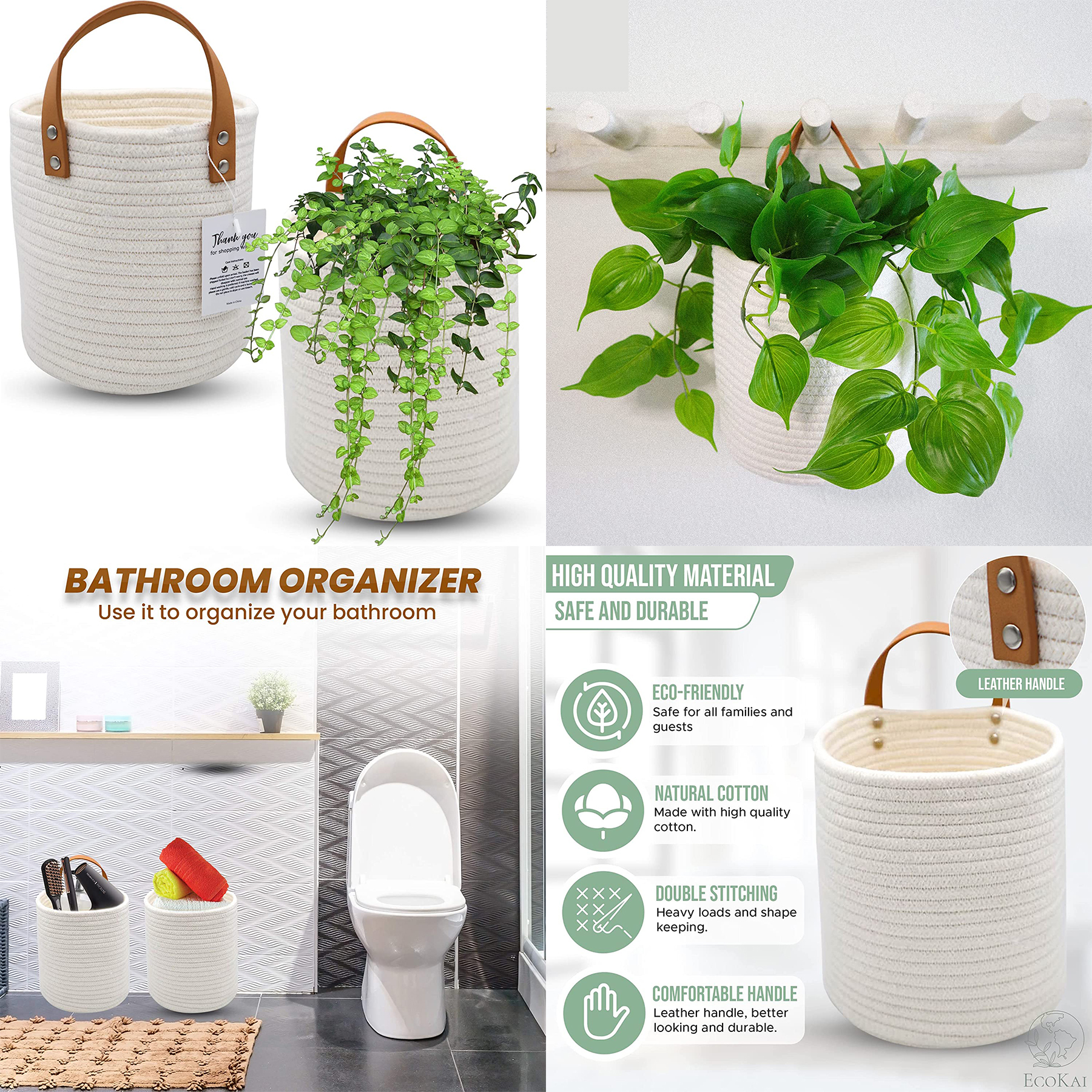 Cotton Blanket Basket 2