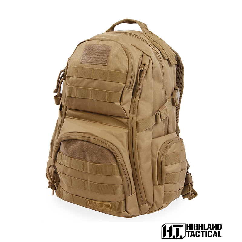 Highland Tactical® Crusher Laptop  Backpack 12